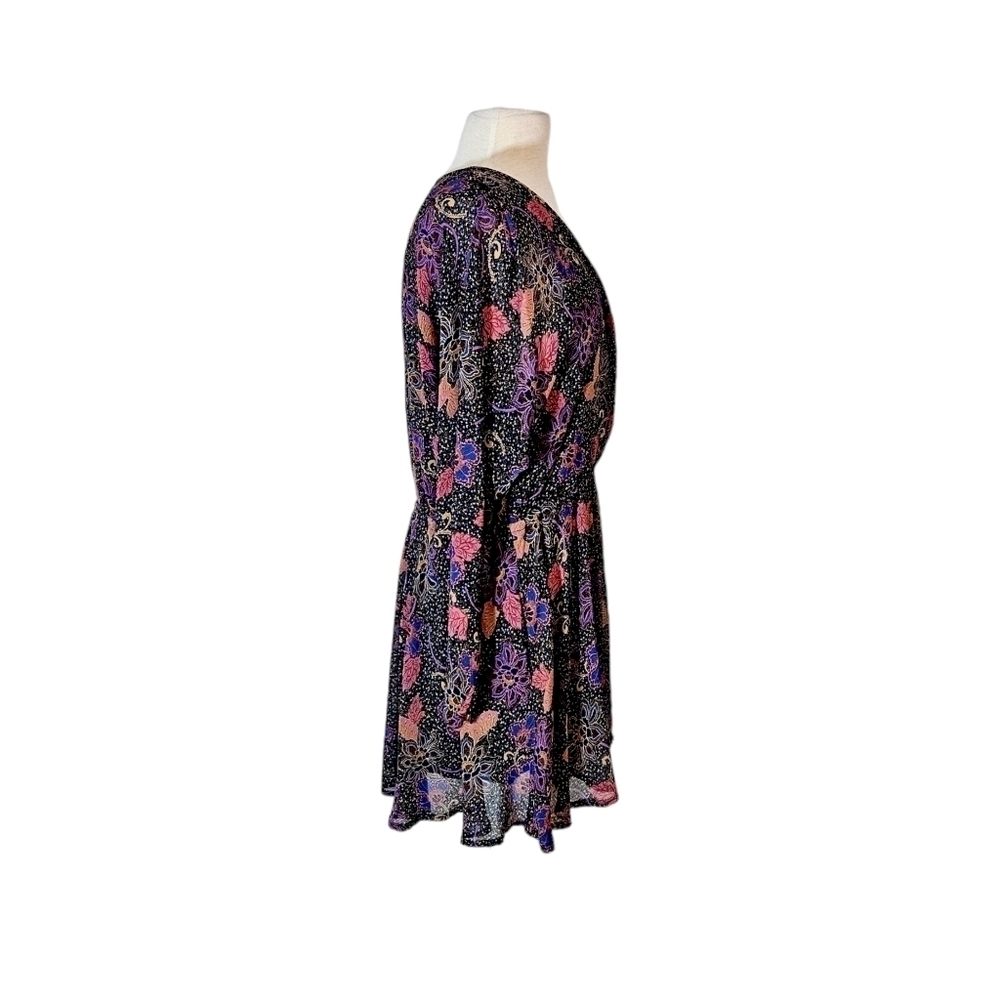 NWT Free People Twilight Combo Teegan Mini Dress - Picture 4 of 7